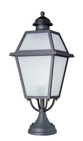 Sockelleuchte Verona Nr. 50420 | viereckige mediterrane Mauerleuchte von Surya